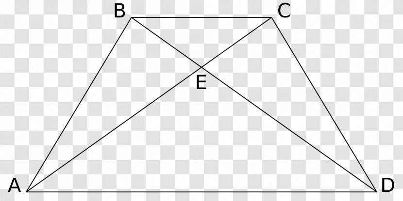 Triangle Symmetry Isosceles Trapezoid - Diagram - Angle Transparent PNG