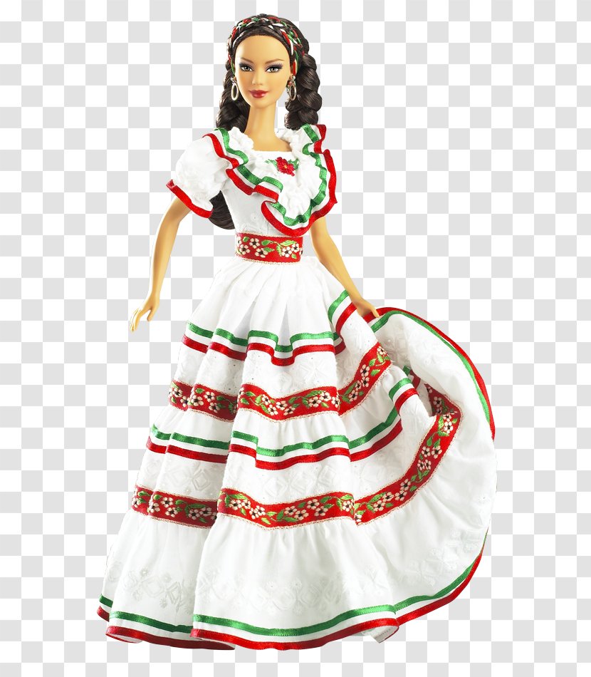 Cinco De Mayo Barbie Doll Battle Of Puebla Irish Dance Nigerian - Christmas Ornament Transparent PNG