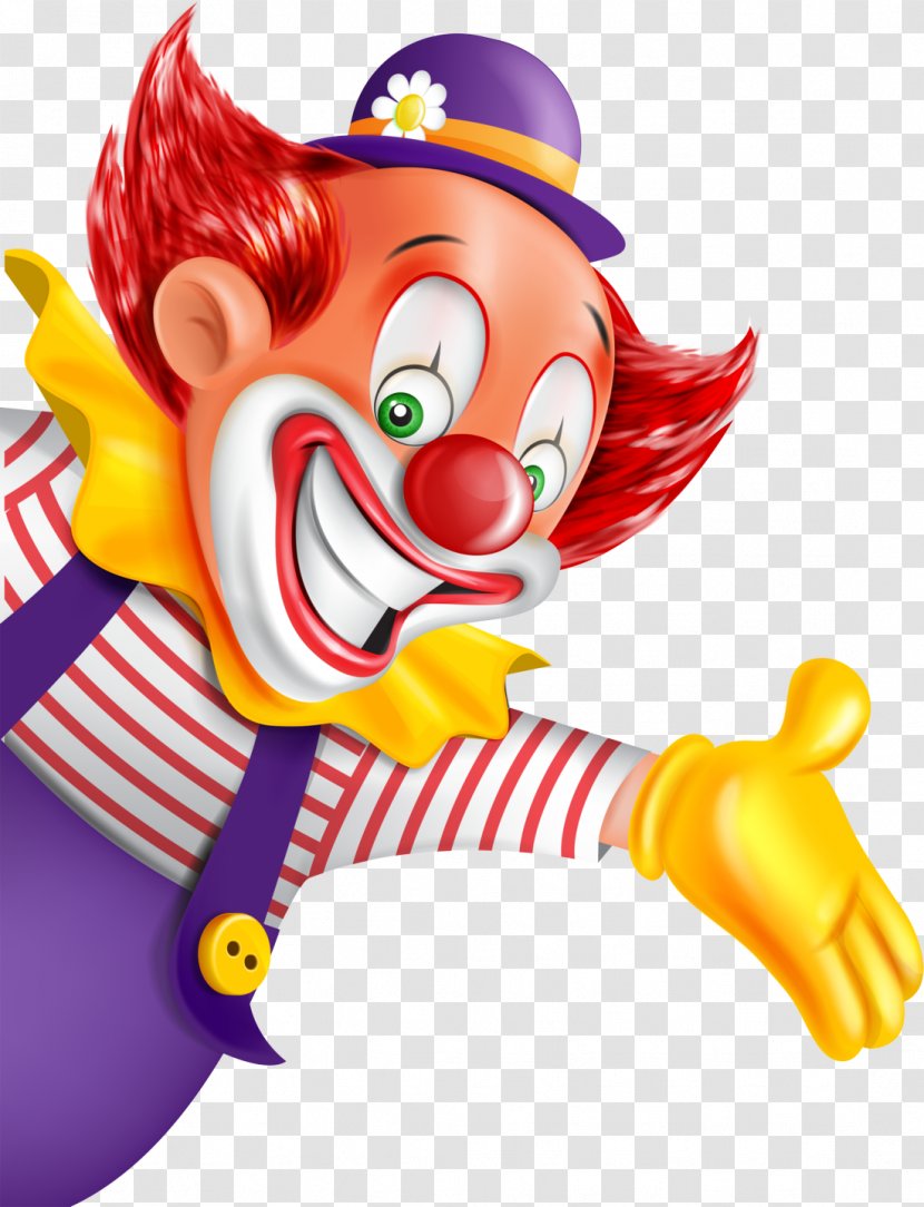 Clown Cartoon Performing Arts Jester Clip Art - Fictional Character Animated Transparent PNG