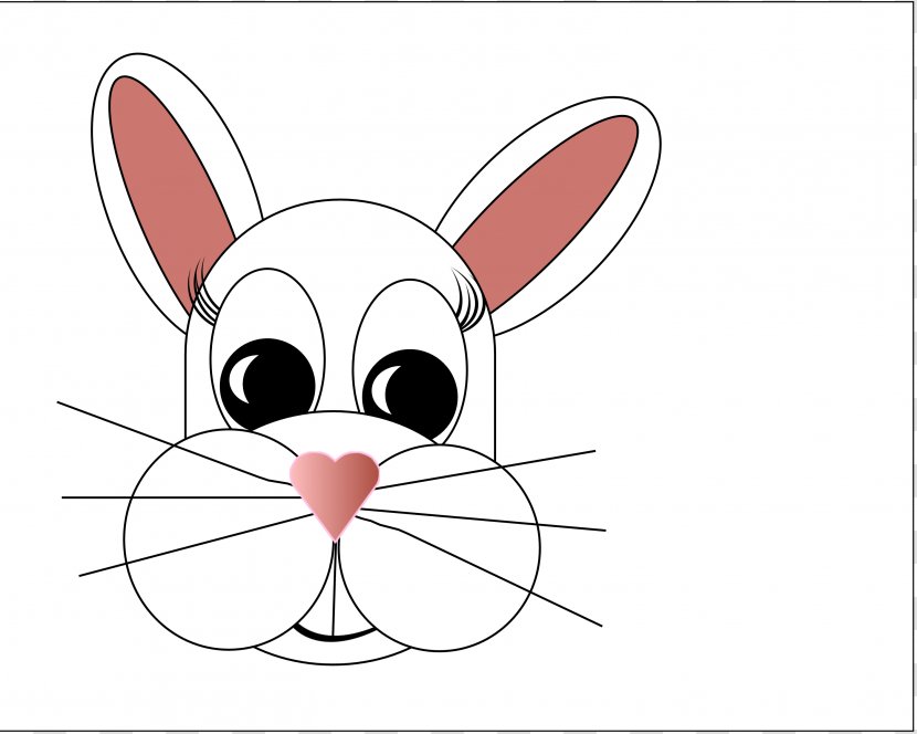 Easter Bunny Cat Hare Domestic Rabbit - Silhouette Transparent PNG