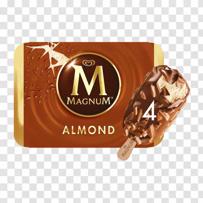 Ice Cream Bar Magnum Wall's Chocolate Transparent PNG