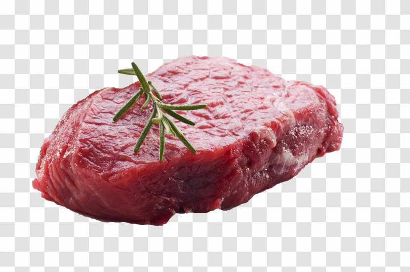 Barbecue Beefsteak Meat Food - Watercolor Transparent PNG