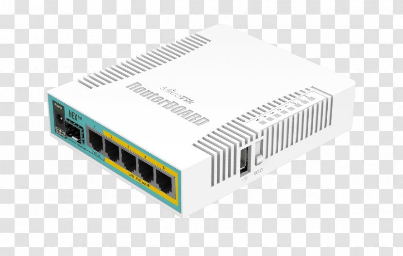 Power Over Ethernet MikroTik RouterBOARD Gigabit - USB Transparent PNG