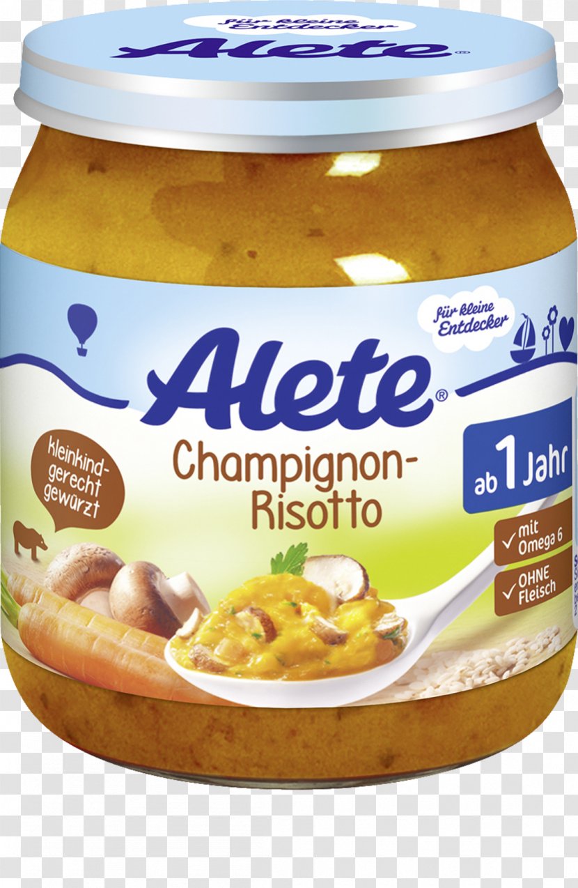 Baby Food Risotto Alete Pasta Semolina Pudding - Flavor - Vegetable Transparent PNG