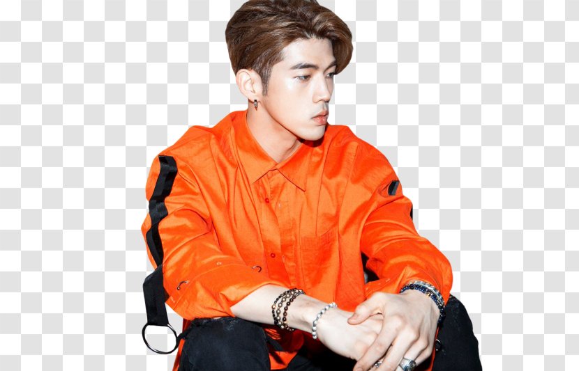 BM KARD RUMOR K-pop Hola - T Shirt - Sitting Transparent PNG