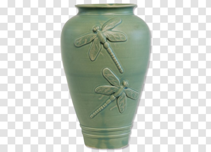 Vase Pottery Ceramic Urn - Artifact - Celadon Transparent PNG