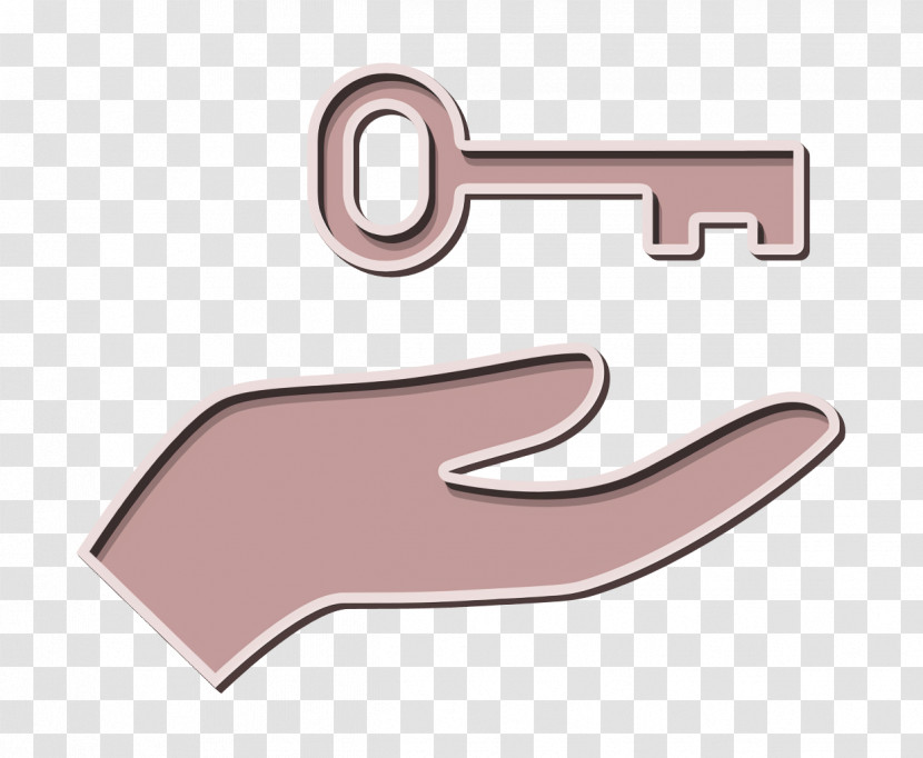 Hands Holding Up Icon Key Icon Gestures Icon Transparent PNG