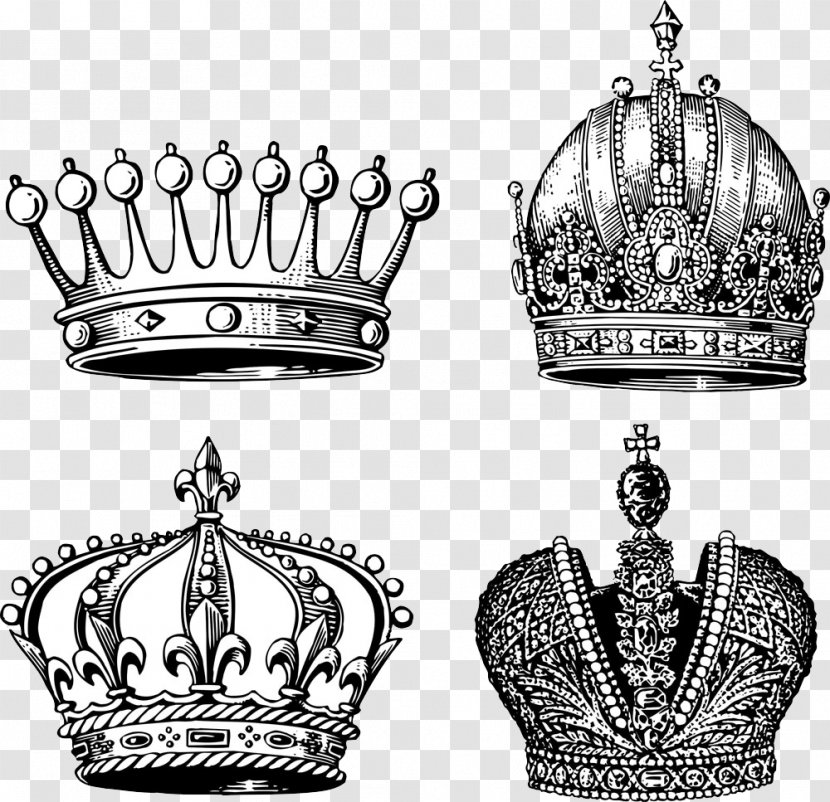 Crown Drawing Coroa Real Monarch - Lapel Pin - Creative Vector Transparent PNG