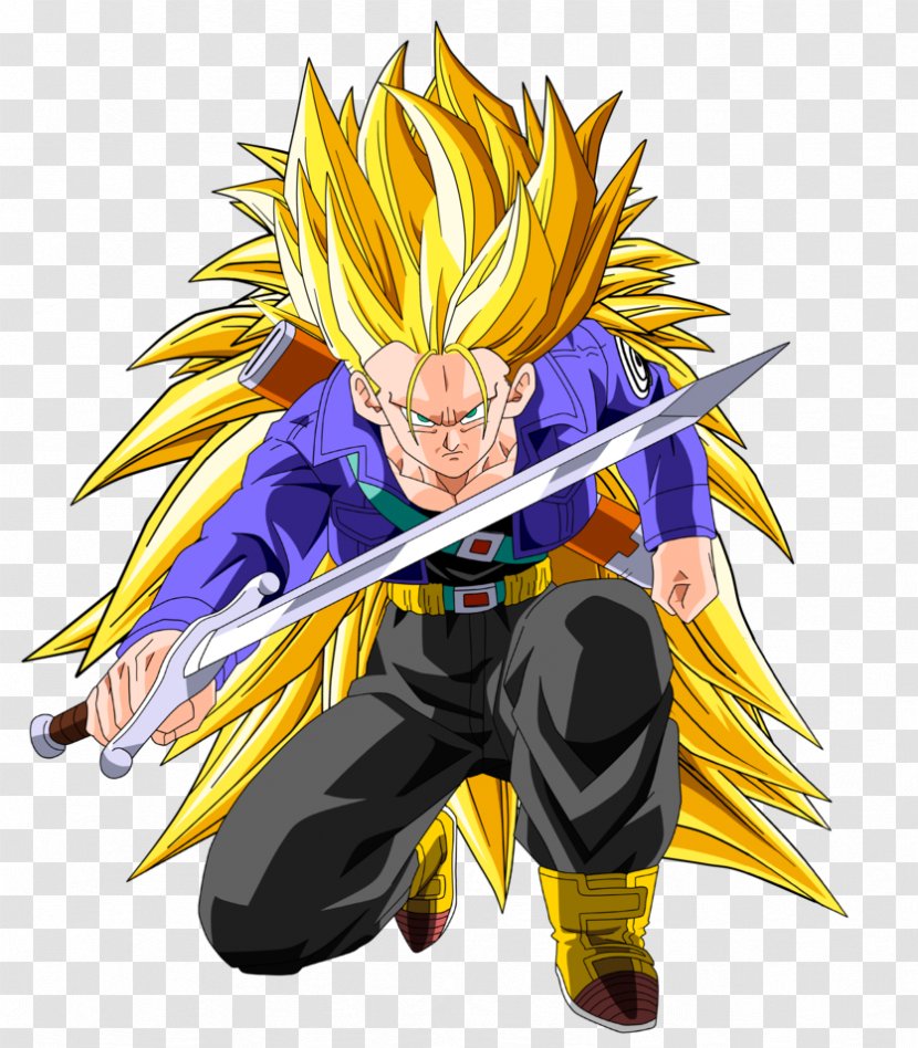 Trunks Goku Majin Buu Gohan Goten - Frame - Dragon Ball Z Transparent PNG