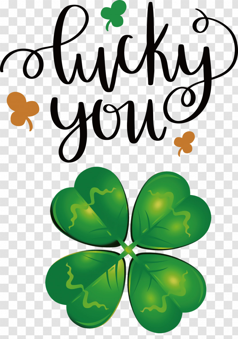 Lucky You Lucky St Patricks Day Transparent PNG