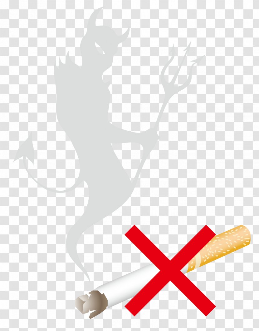 Christian Cross Euclidean Vector Illustration - Heart - No Smoking Icon Transparent PNG