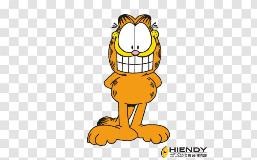 Garfield Odie Vector Graphics Image Jon Arbuckle - Cat Transparent PNG