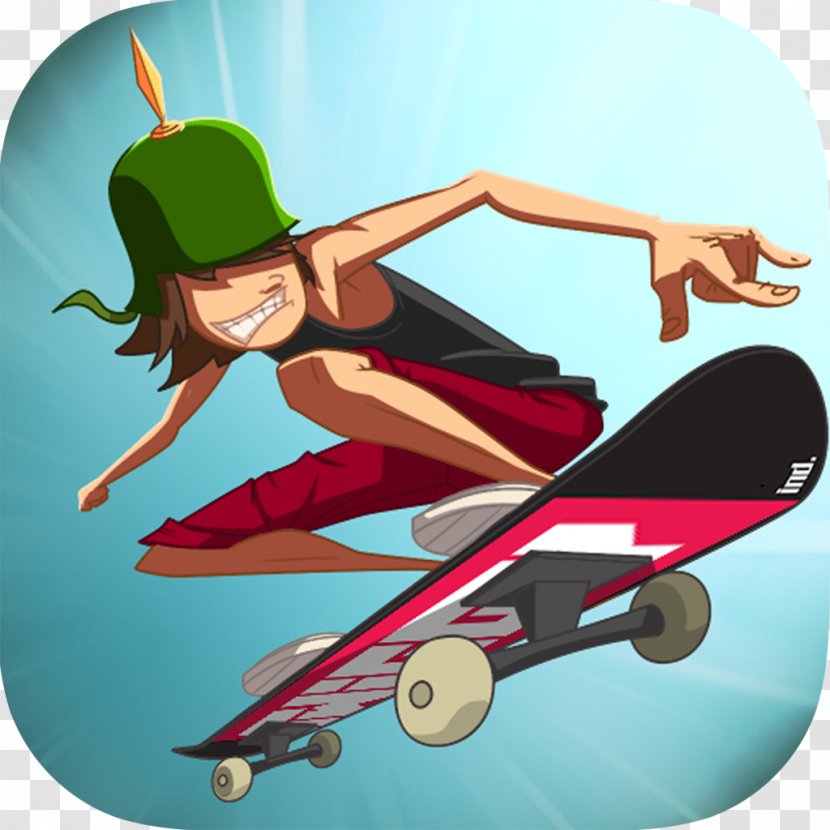 Longboard Freeboard Extreme Sport Clip Art - Skateboarding - Design Transparent PNG