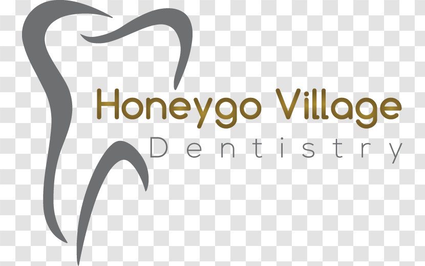 Honeygo Village Dentistry Cosmetic Dental Implant - Dentist - Calligraphy Transparent PNG