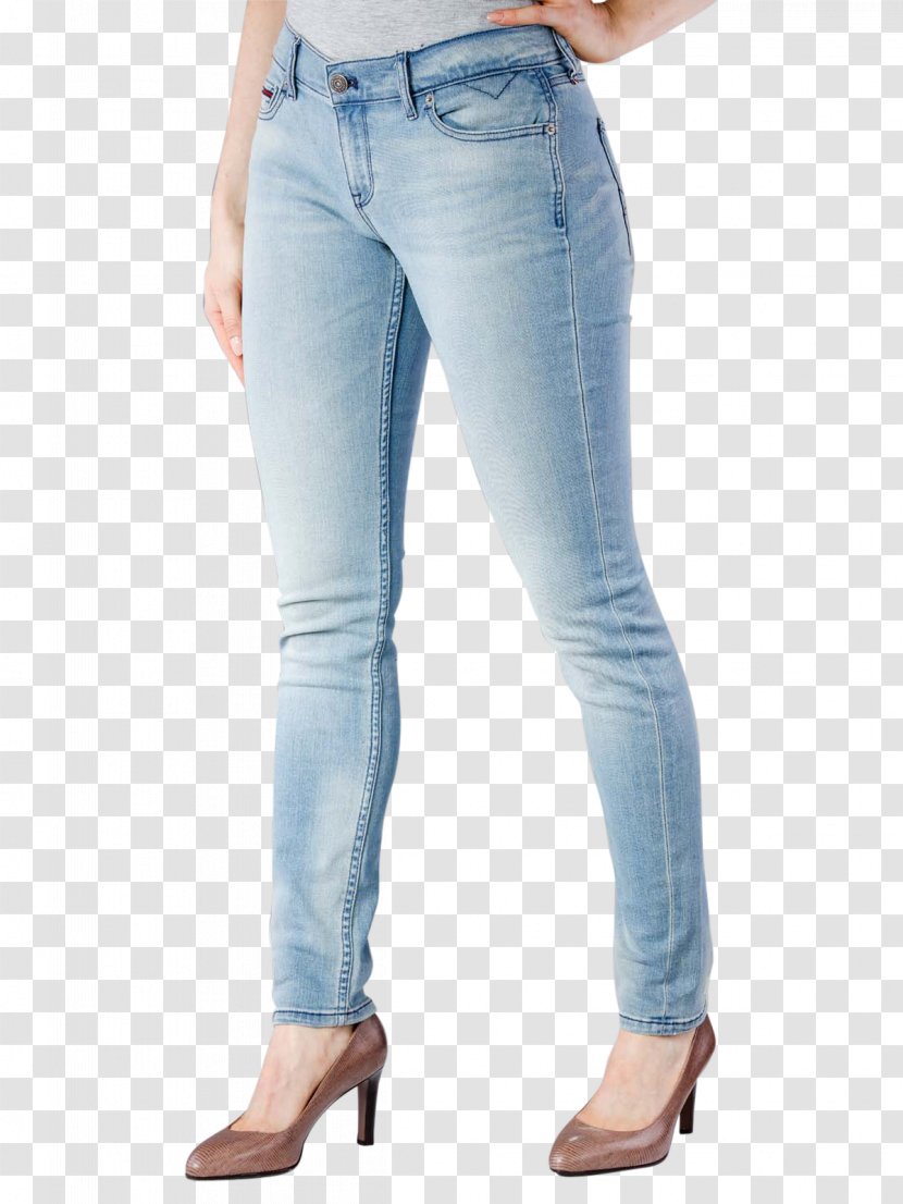 Jeans Denim Slim-fit Pants Low-rise Tommy Hilfiger - Cartoon - Ladies Transparent PNG