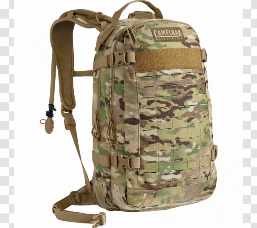 CamelBak Hydration Pack Military Systems Backpack - Army Transparent PNG