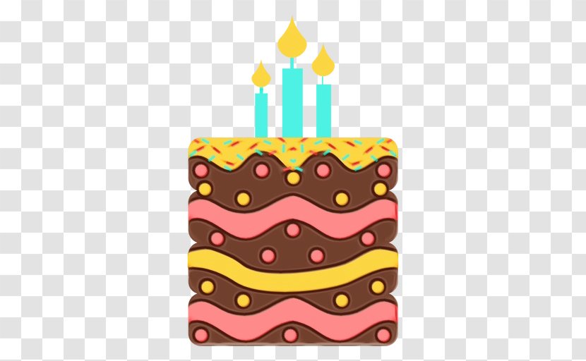 Cake Happy Birthday - Food - Party Supply Buttercream Transparent PNG