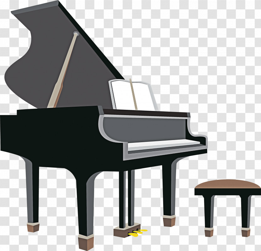 Piano Fortepiano Keyboard Spinet Musical Instrument Transparent PNG