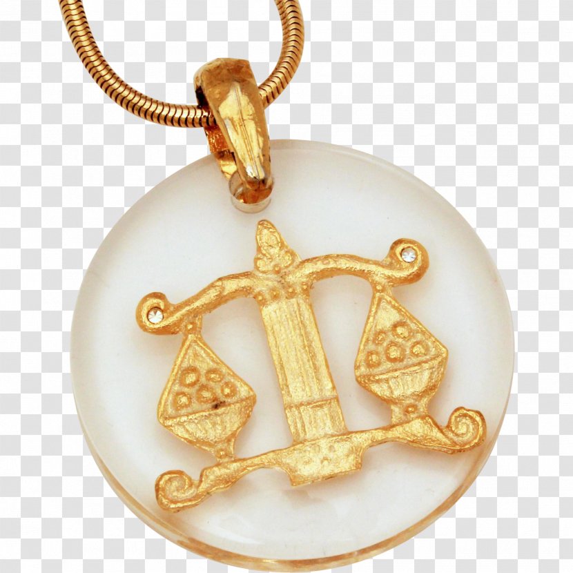 Body Jewellery Charms & Pendants Locket Gold - Pendant - Libra Transparent PNG