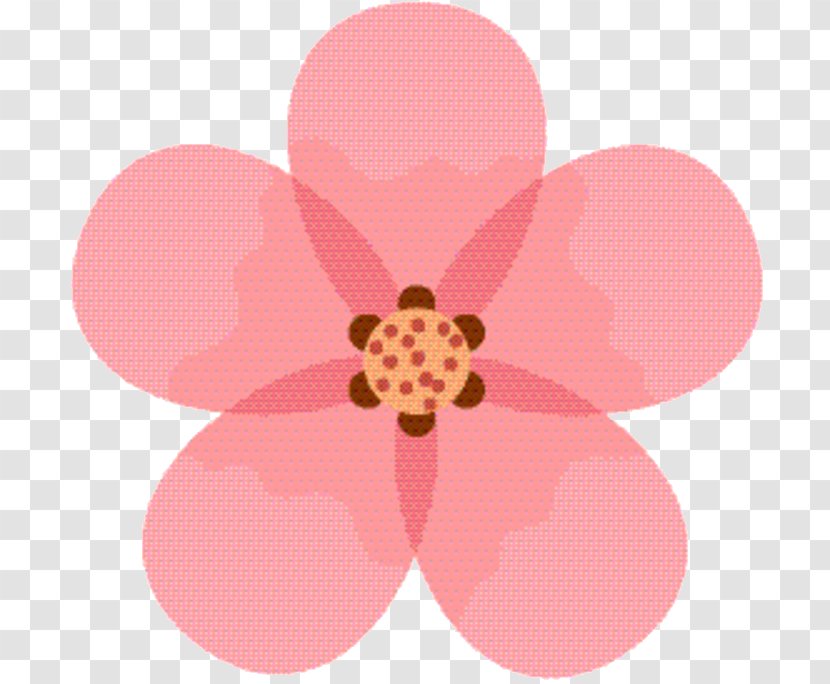 Pink Flower Cartoon - Cartridge - Sticker Plant Transparent PNG