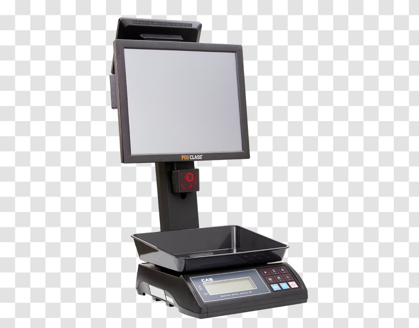 Point Of Sale Touchscreen Computer Monitors Printer - Multimedia Transparent PNG