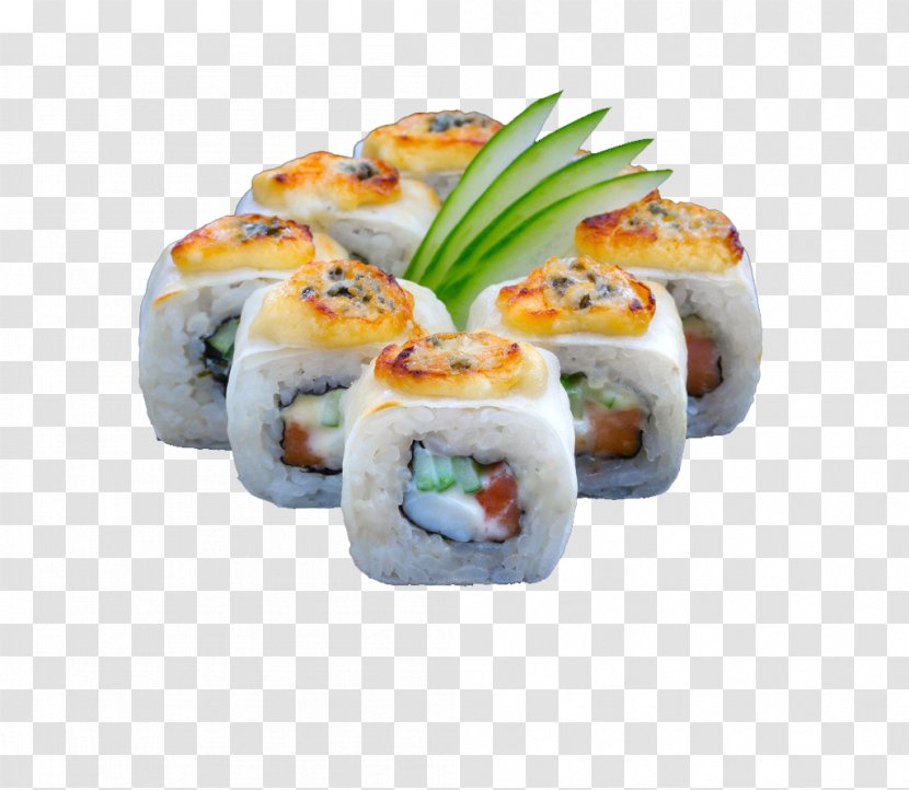 Sushi Japanese Cuisine Seafood - Gastronomy Transparent PNG