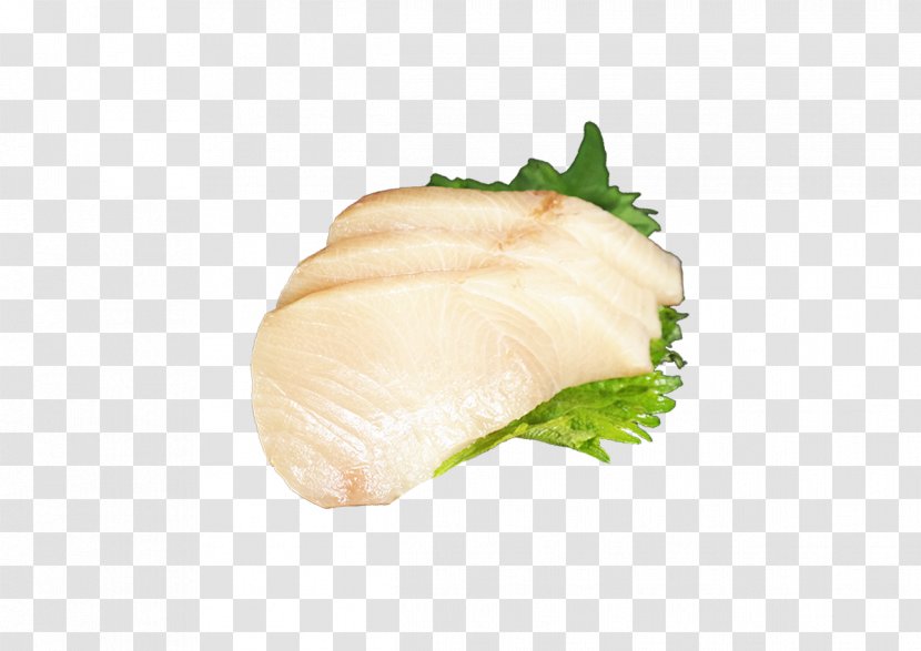 Sashimi Fish Slice Garnish Recipe - Cartoon - Squid Transparent PNG