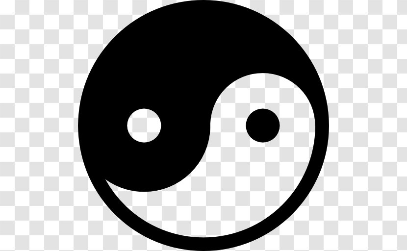 Yin And Yang - Smiley Transparent PNG