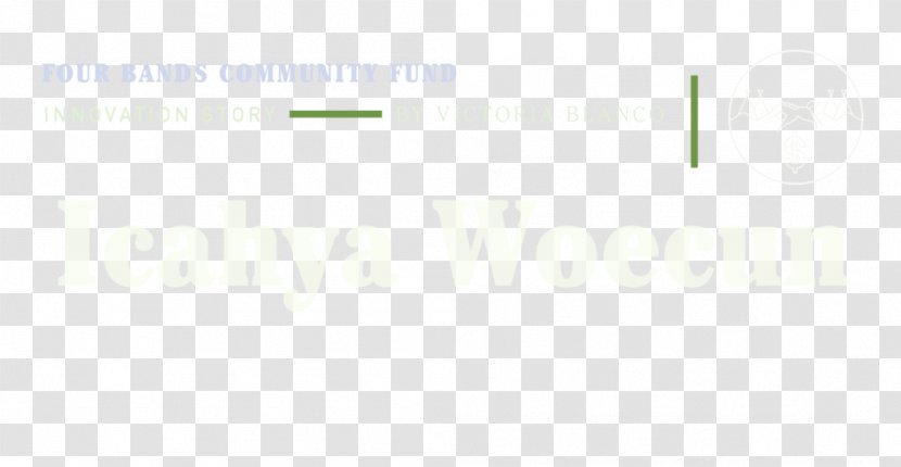 Brand Logo Line Font - Green Transparent PNG