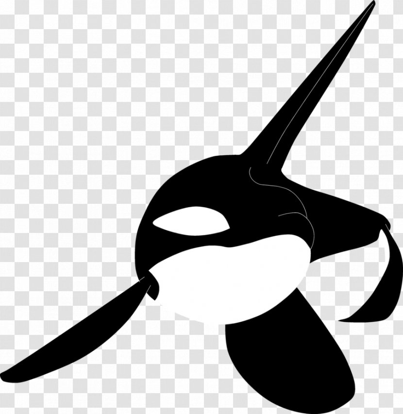 Killer Whale Tattoo Flash - Propeller - Black Sketch Transparent PNG