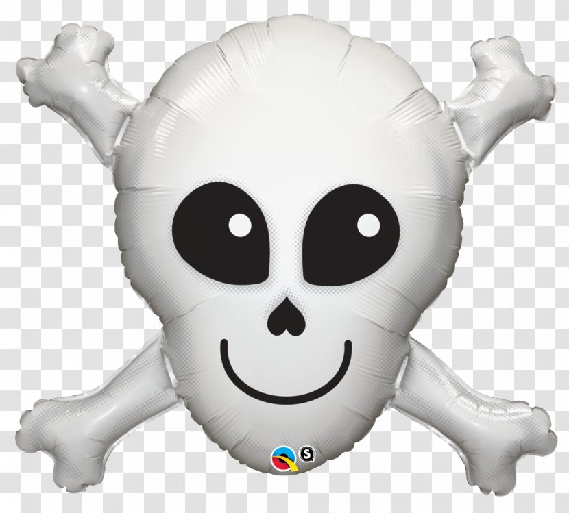 Balloon Halloween Party Skull Birthday - Toy Transparent PNG
