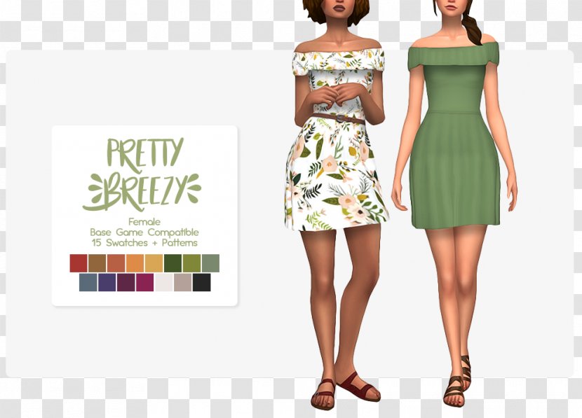 The Sims 4 3: Pets Clothing Dress Maxis - Heart Transparent PNG