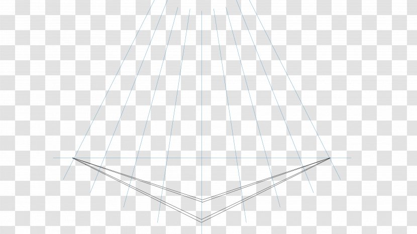 Triangle Symmetry Pattern - White Transparent PNG