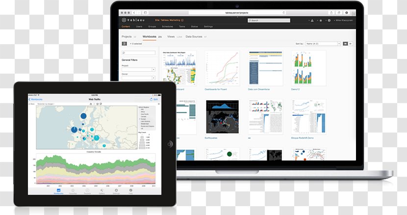 Tableau Software Data Visualization Business Intelligence - Mobile Memory Transparent PNG