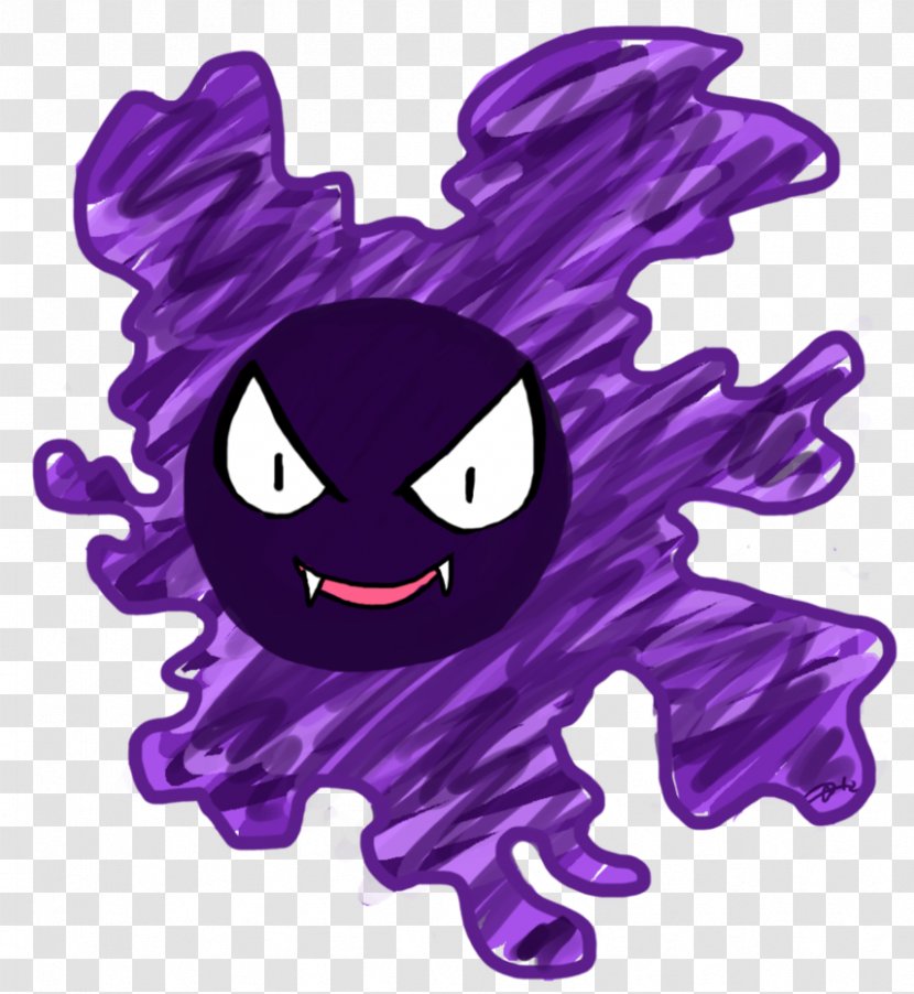 Legendary Creature Clip Art - Mythical - Gastly Transparent PNG