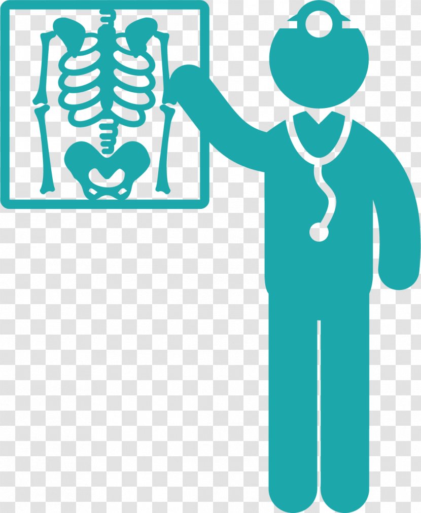 X-ray Computed Tomography Health Care Icon - Radiology - Doctor CT Silhouette Cartoon Transparent PNG