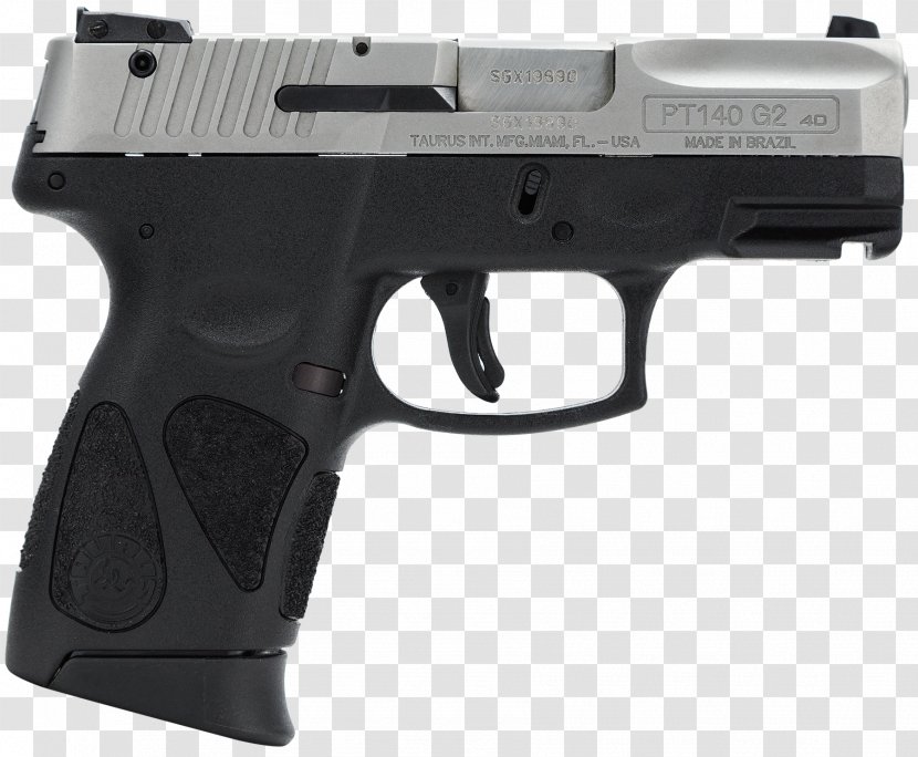 Taurus Millennium Series 9×19mm Parabellum Firearm Semi-automatic Pistol - Airsoft Transparent PNG