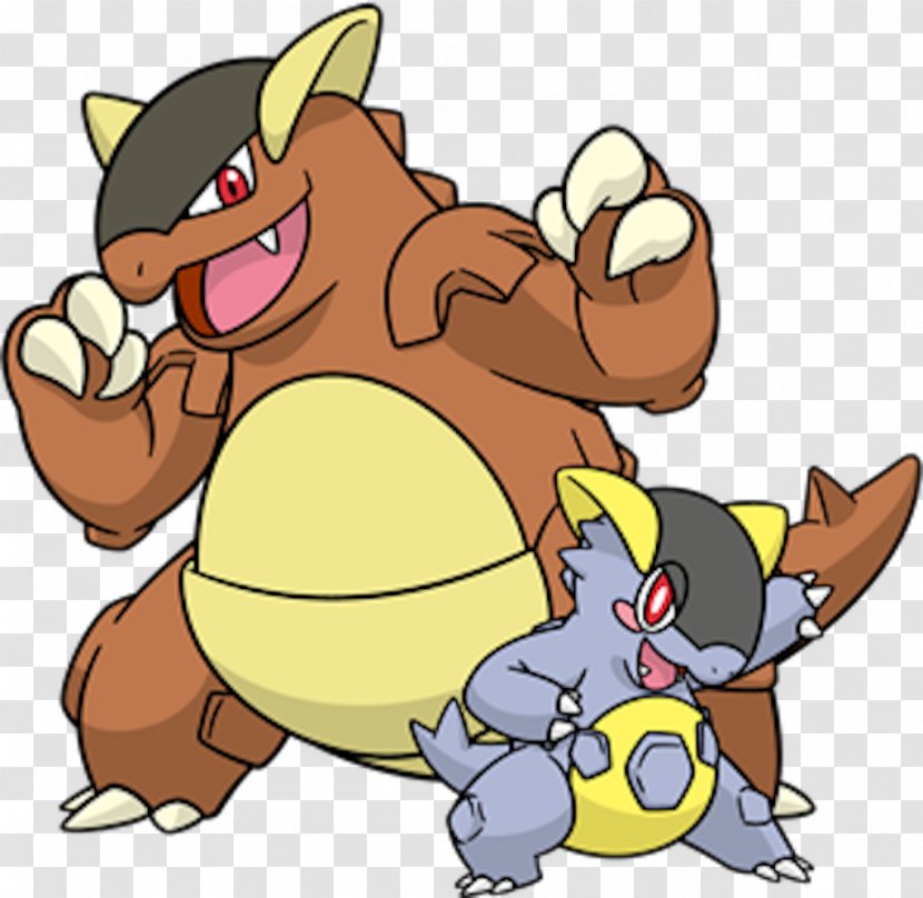 Pokémon Sun And Moon Kangaskhan X Y Mewtwo - Fictional Character - Toss Transparent PNG