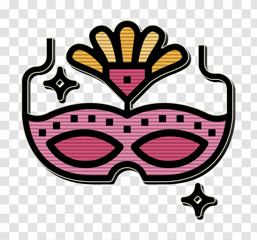 Mask Icon Carnival Mask Icon Prom Night Icon Transparent PNG