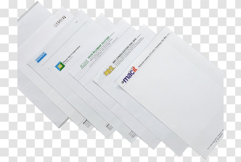 Paper Printing Letterhead Corporate Identity Transparent PNG