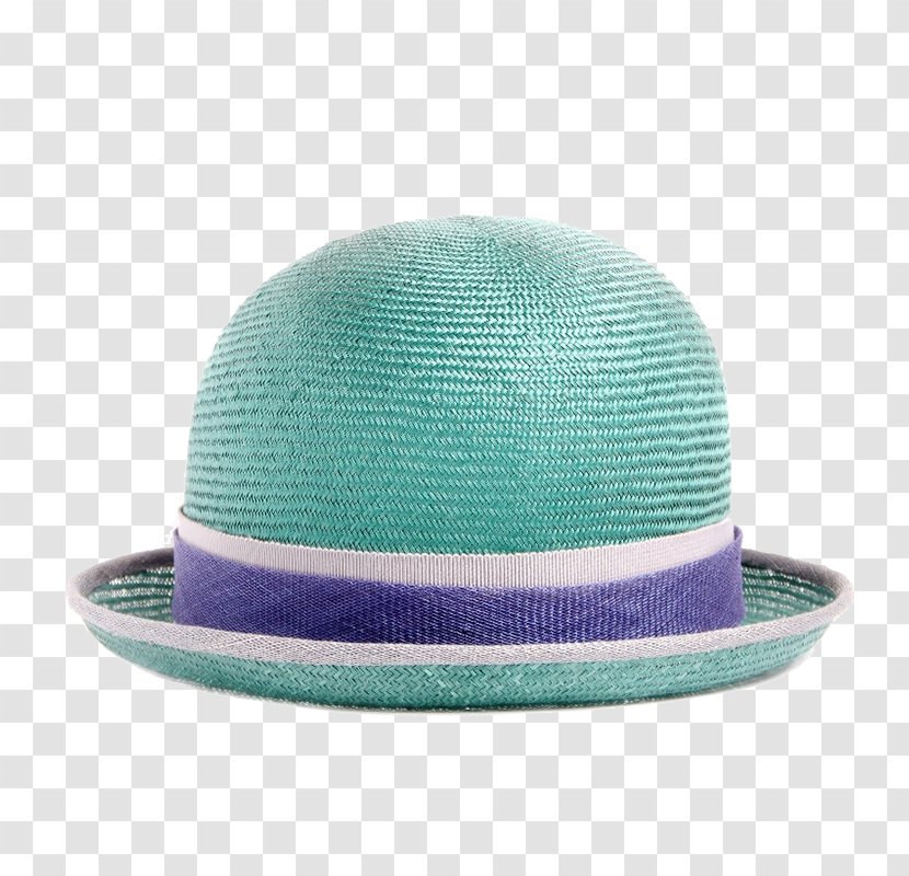 Sun Hat Turquoise - Cap Transparent PNG