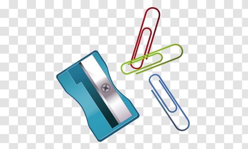 Pencil Sharpener School - Telephony - Cartoon And Needle Back Transparent PNG