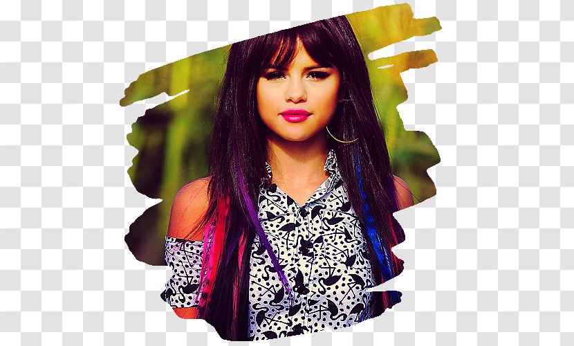 Selena Gomez Hit The Lights Hairstyle Hair Coloring - Frame Transparent PNG