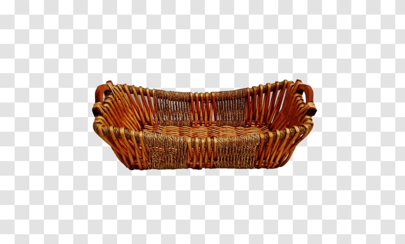 Download - Basketball - Red Bamboo Basket Transparent PNG