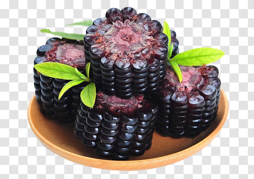 Waxy Corn On The Cob Vegetable Sweet Kernel - Flowerpot - Cooked Black Transparent PNG