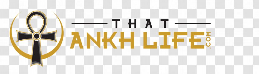 Ankh Life Egyptian Symbol Logo - Text - Black Panther Necklace Transparent PNG