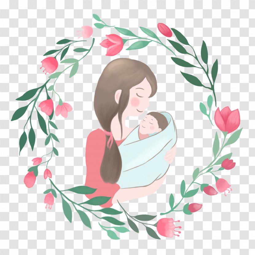 Floral Design Image Graphic - Logo - Happy Mothers Day Transparent PNG