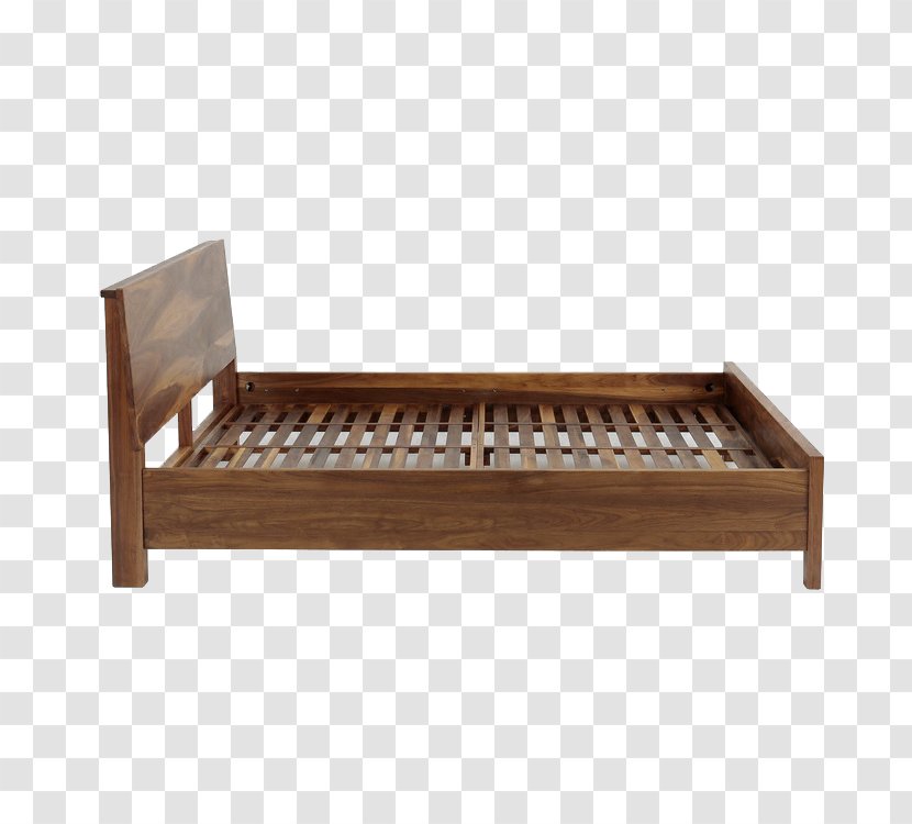 Bed Frame Wood - Black Walnut Transparent PNG