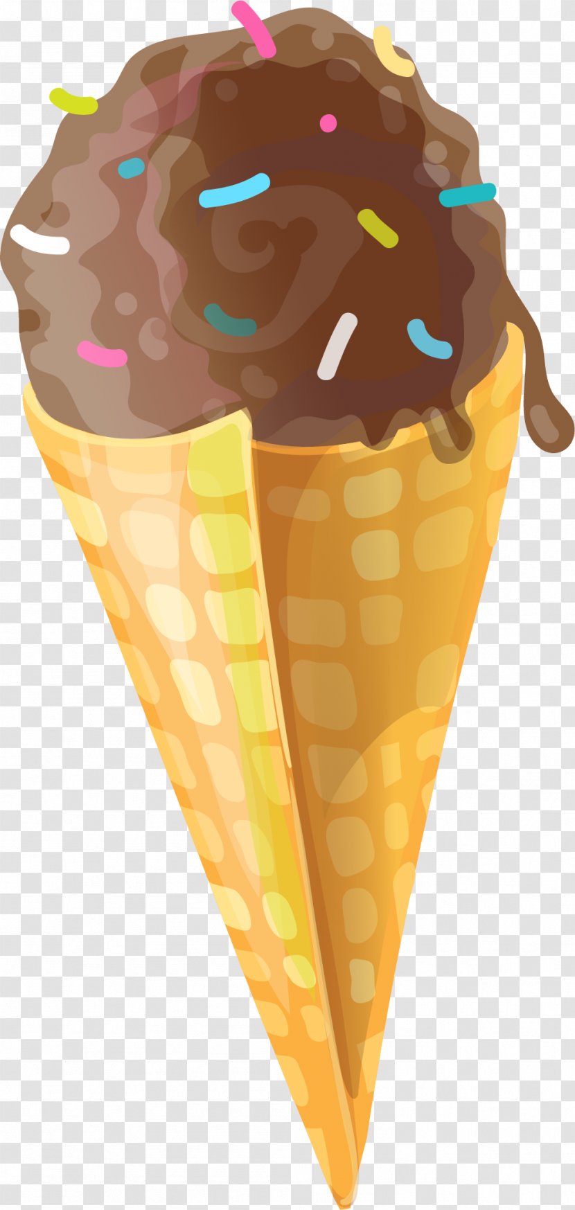 Chocolate Ice Cream - Dairy Product Transparent PNG