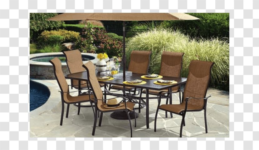 Patio Table Dining Room Chair Garden Furniture - Outdoor Transparent PNG